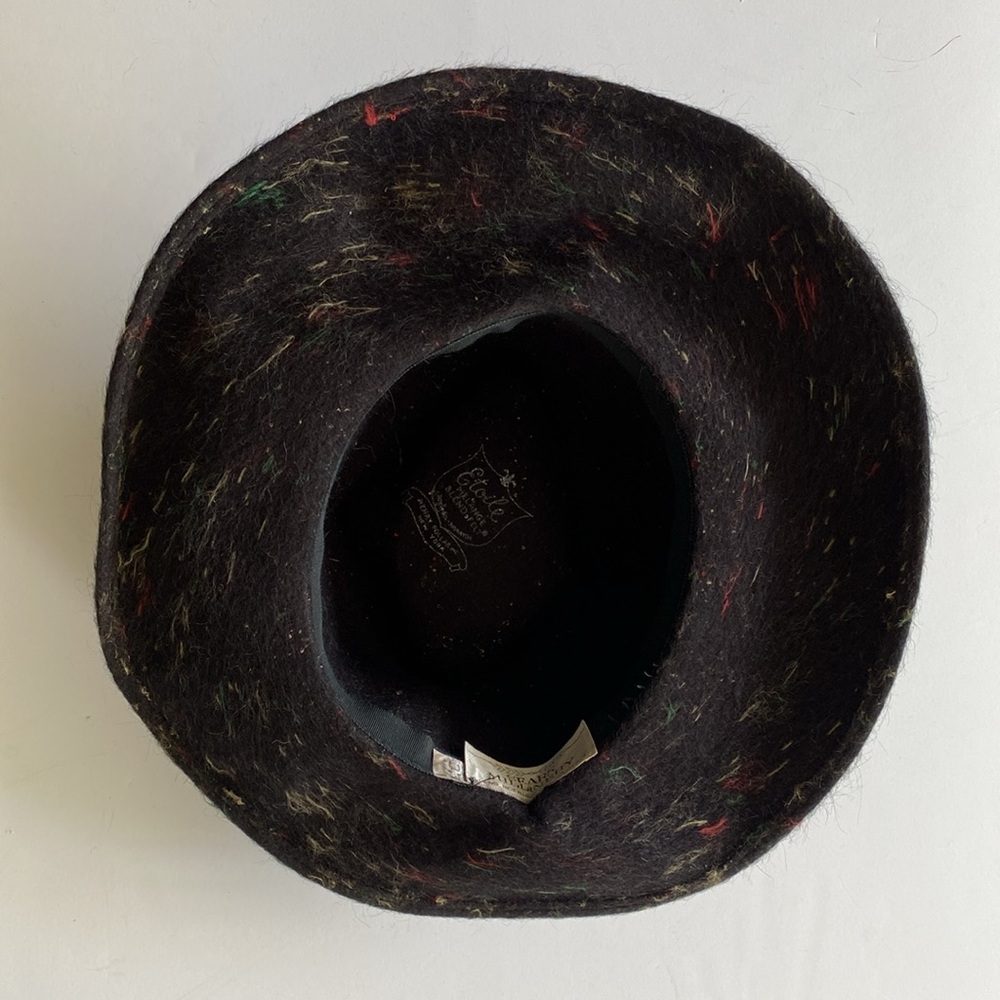 Vintage 60s Blended Felt Ribbon Trim Hat - Picture 7 of 10